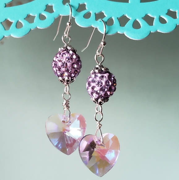 Sugar Rush Valentine Special Handcrafted Earrings - Picture 2 of 9